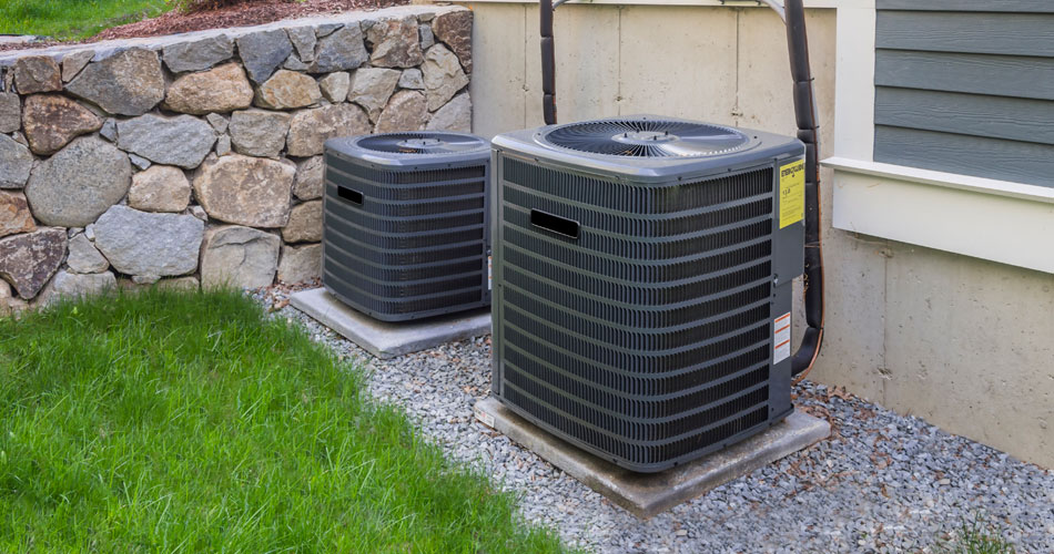 HVAC Units Ready for 4 Point Inspection